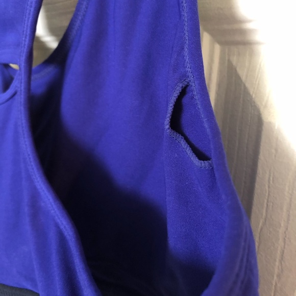 MPG Sports Bra - Blue - Size Medium - Picture 4 of 6